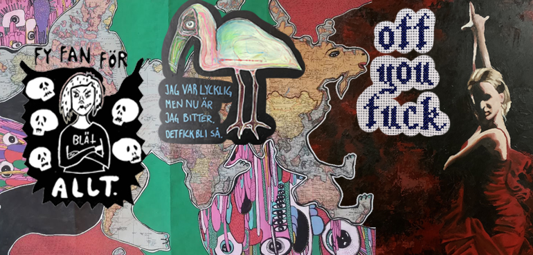 Utställning på Tidaholms konsthall i april